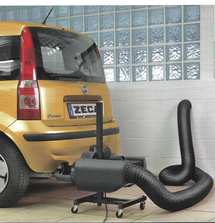 JUMBO ZECA ART 673 PORTABLE EXHAUST GAS EXTRACTOR SAE