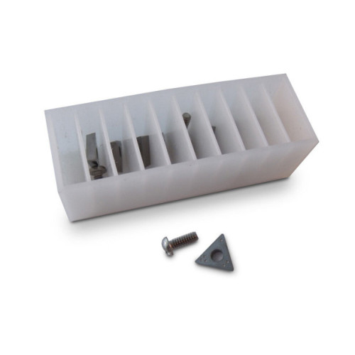 Brake Lathe Cutting Tips for Kwik Way OE109109223 3 Edges 10 Pack